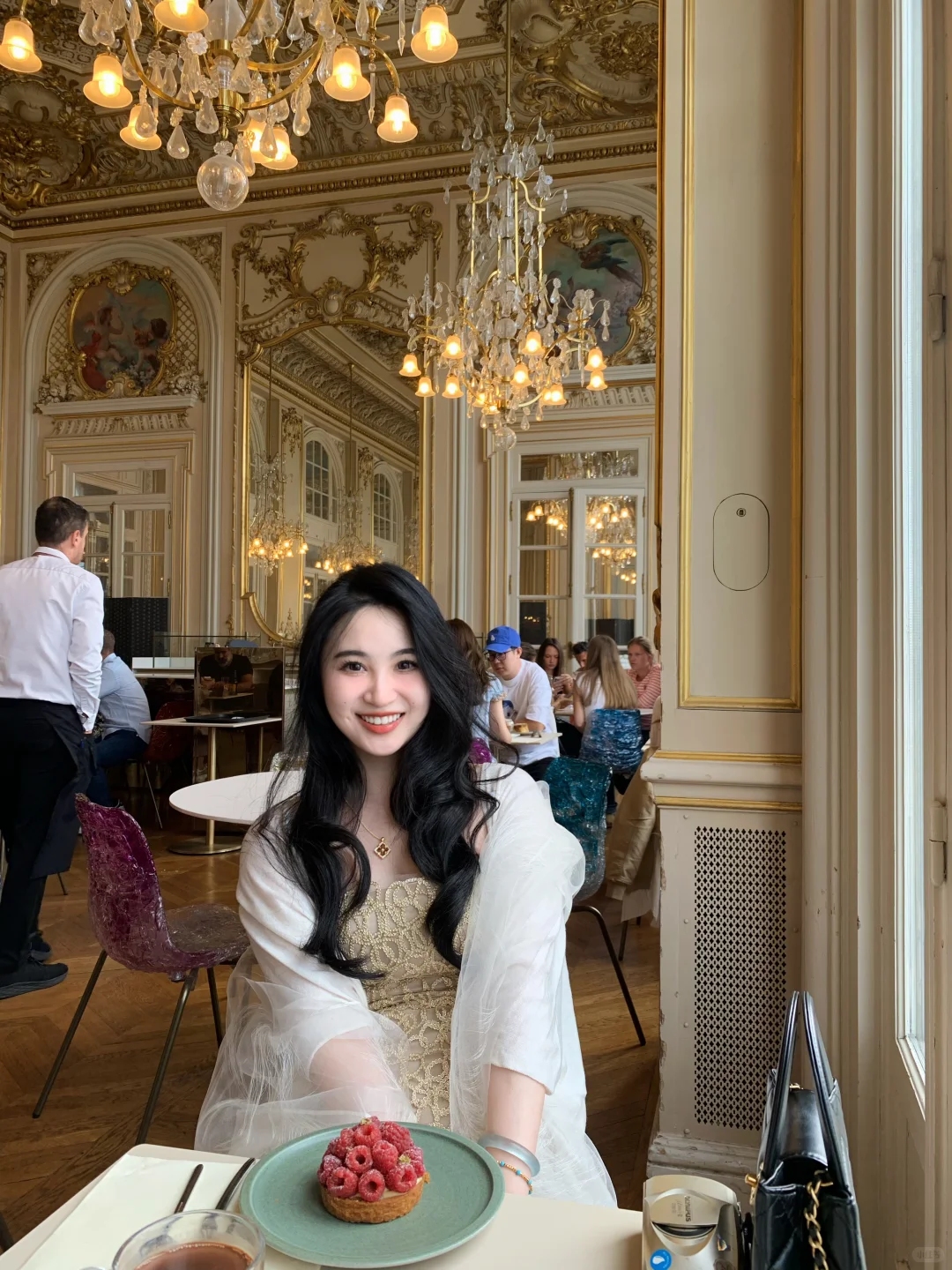 巴黎花的最值得的17欧下午茶在奥赛博物馆